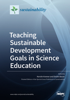 Special issue Teaching Sustainable Development Goals in Science Education book cover image