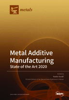 Special issue Metal Additive Manufacturing &ndash; State of the Art 2020 book cover image