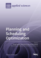 Special issue Planning and Scheduling Optimization book cover image