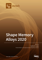 Special issue Shape Memory Alloys 2020 book cover image