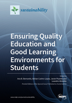 Special issue Ensuring Quality Education and Good Learning Environments for Students book cover image