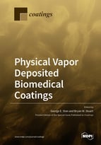 Special issue Physical Vapor Deposited Biomedical Coatings book cover image