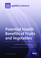 Special issue Potential Health Benefits of Fruits and Vegetables book cover image