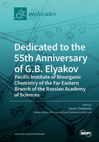 Special issue Dedicated to the 55th Anniversary of G.B. Elyakov Pacific Institute of Bioorganic Chemistry of the Far Eastern Branch of the Russian Academy of Sciences book cover image