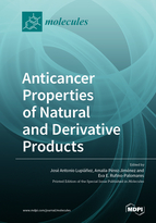 Special issue Anticancer Properties of Natural and Derivative Products book cover image