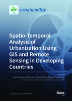 Special issue Spatio-Temporal Analysis of Urbanization Using GIS and Remote Sensing in Developing Countries book cover image