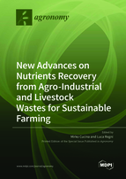 Special issue New Advances on Nutrients Recovery from Agro-Industrial and Livestock Wastes for Sustainable Farming book cover image