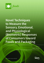 Special issue Novel Techniques to Measure the Sensory, Emotional, and Physiological (Biometric) Responses of Consumers toward Foods and Packaging book cover image