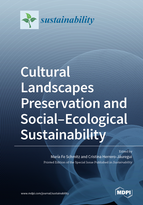 Special issue Cultural Landscapes Preservation and Social–Ecological Sustainability book cover image