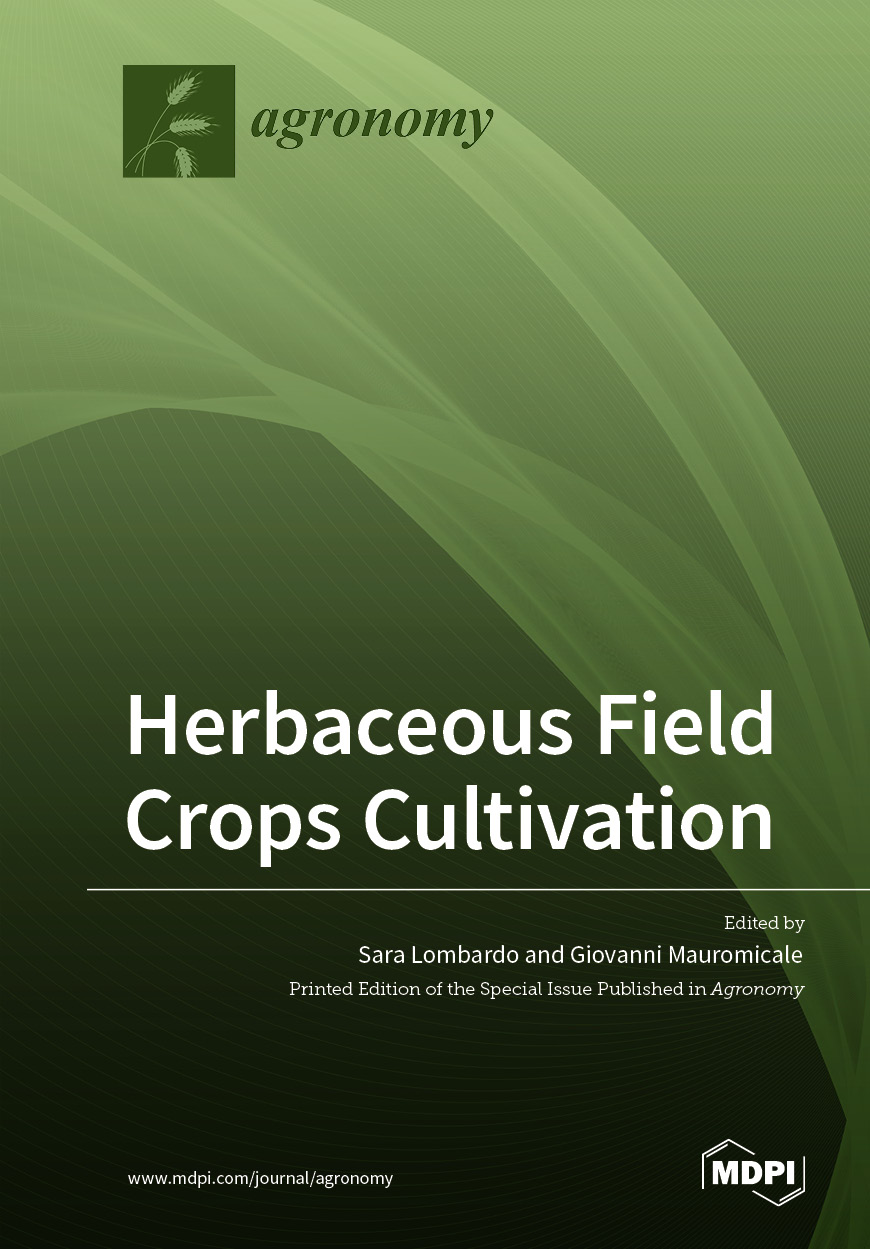 Herbaceous Field Crops Cultivation MDPI Books
