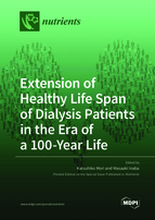 Special issue Extension of Healthy Life Span of Dialysis Patients in the Era of a 100-Year Life book cover image
