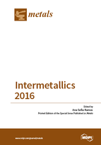 Special Issue Intermetallics 2016 book cover image