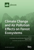 Special issue Climate Change and Air Pollution Effects on Forest Ecosystems book cover image