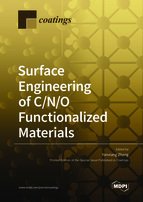 Special issue Surface Engineering of C/N/O Functionalized Materials book cover image
