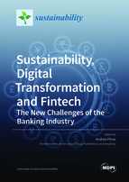 Special issue Sustainability, Digital Transformation and Fintech: The New Challenges of the Banking Industry book cover image
