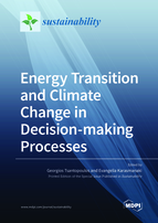 Special issue Energy Transition and Climate Change in Decision-making Processes book cover image