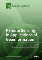 Special issue Remote Sensing in Applications of Geoinformation book cover image