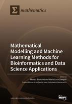 Special issue Mathematical Modelling and Machine Learning Methods for Bioinformatics and Data Science Applications book cover image