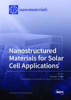 Special issue Nanostructured Materials for Solar Cell Applications book cover image