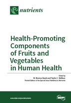 Special issue Health-Promoting Components of Fruits and Vegetables in Human Health book cover image