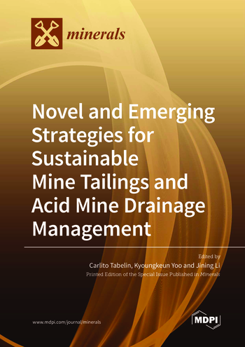 Book cover: Novel and Emerging Strategies for Sustainable Mine Tailings and Acid Mine Drainage Management