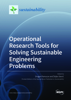 Special issue Operational Research Tools for Solving Sustainable Engineering Problems book cover image