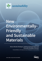 Special issue New Environmentally-Friendly and Sustainable Materials book cover image