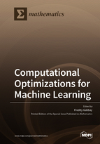 Special issue Computational Optimizations for Machine Learning book cover image