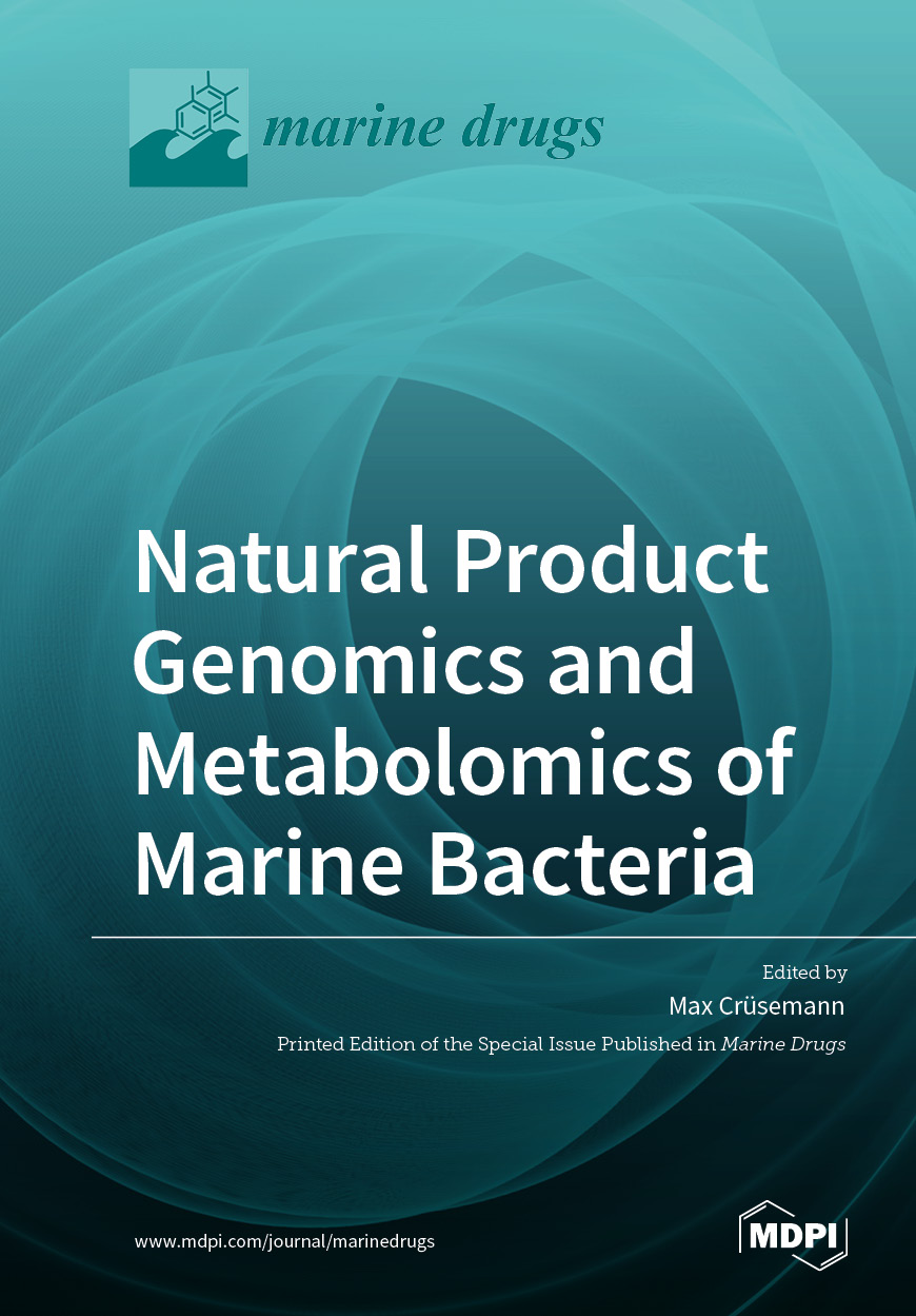 Book cover: Natural Product Genomics and Metabolomics of Marine Bacteria