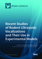 Special issue Recent Studies of Rodent Ultrasonic Vocalizations and Their Use in Experimental Models book cover image