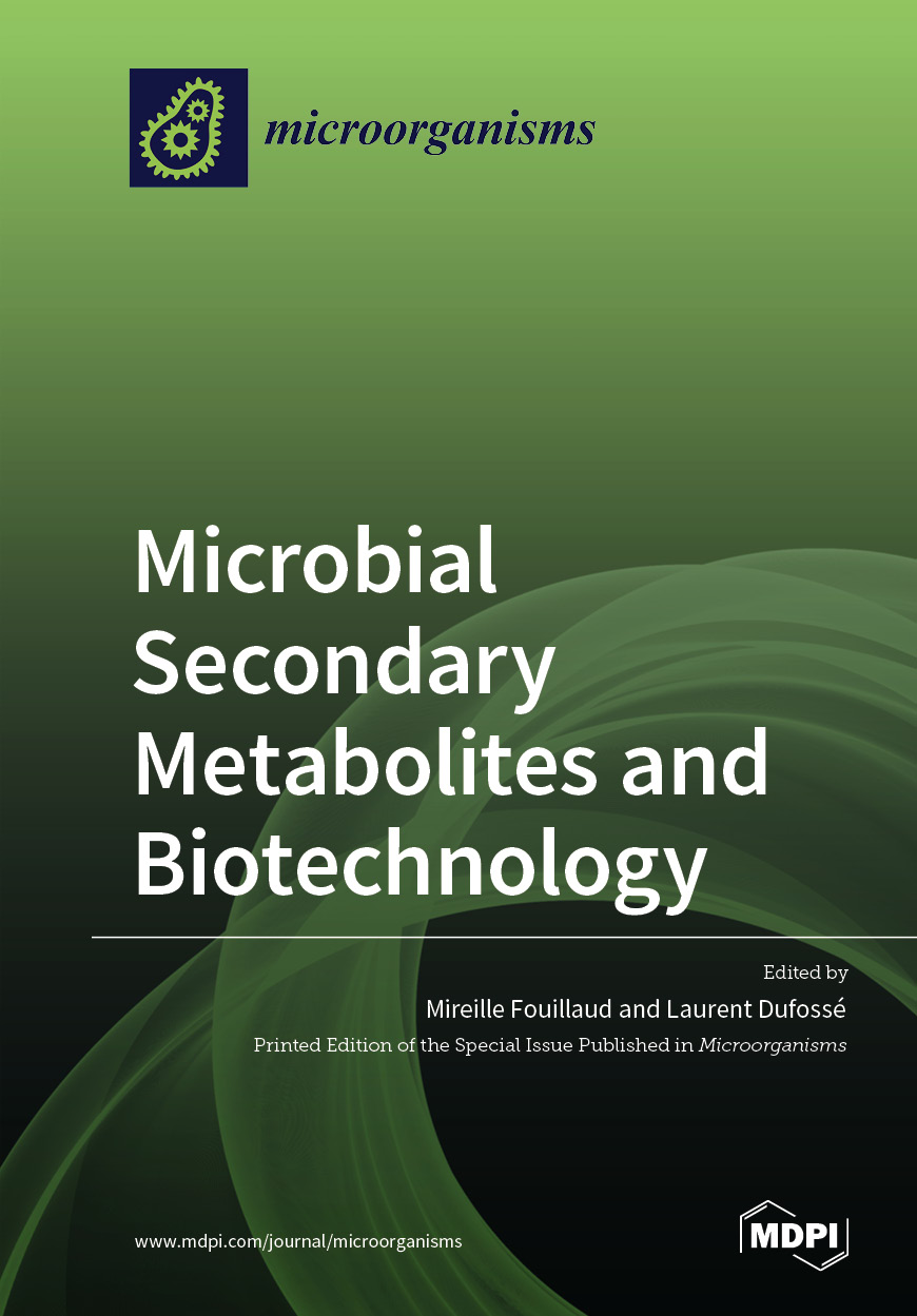 Book cover: Microbial Secondary Metabolites and Biotechnology