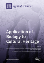Special issue Application of Biology to Cultural Heritage book cover image