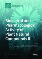Special issue Biological and Pharmacological Activity of Plant Natural Compounds II book cover image