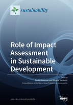 Special issue Role of Impact Assessment in Sustainable Development book cover image