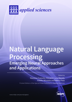 Special issue Natural Language Processing: Emerging Neural Approaches and Applications book cover image