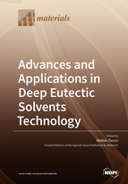 Special issue Advances and Applications in Deep Eutectic Solvents Technology book cover image