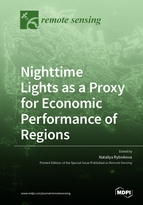 Special issue Nighttime Lights as a Proxy for Economic Performance of Regions book cover image
