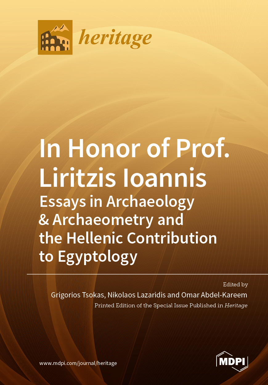 Book cover: In Honor of Prof. Liritzis Ioannis: Essays in Archaeology & Archaeometry and the Hellenic Contribution to Egyptology