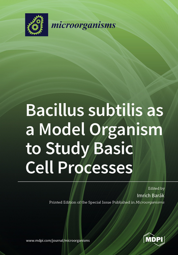 Book cover: Bacillus subtilis as a Model Organism to Study Basic Cell Processes