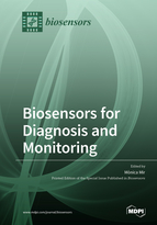 Special issue Biosensors for Diagnosis and Monitoring book cover image