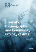 Special issue Diversity, Biogeography and Community Ecology of Ants book cover image