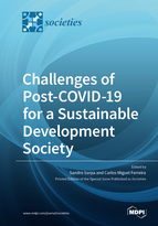 Special Issue Challenges of Post-COVID-19 for a Sustainable Development Society book cover image