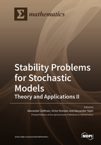 Special issue Stability Problems for Stochastic Models: Theory and Applications II book cover image