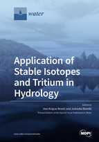 Special issue Application of Stable Isotopes and Tritium in Hydrology book cover image