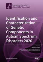Special issue Identification and Characterization of Genetic Components in Autism Spectrum Disorders 2020 book cover image