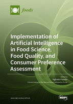Special issue Implementation of Artificial Intelligence in Food Science, Food Quality, and Consumer Preference Assessment book cover image
