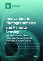 Special issue Innovations in Photogrammetry and Remote Sensing: Modern Sensors, New Processing Strategies and Frontiers in Applications book cover image