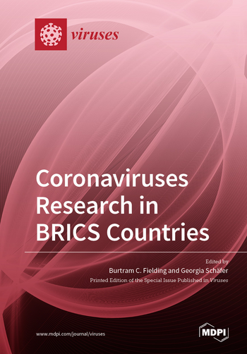 Book cover: Coronaviruses Research in BRICS Countries