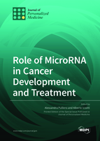 Special issue Role of MicroRNA in Cancer Development and Treatment book cover image