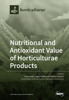Special issue Nutritional and Antioxidant Value of Horticulturae Products book cover image